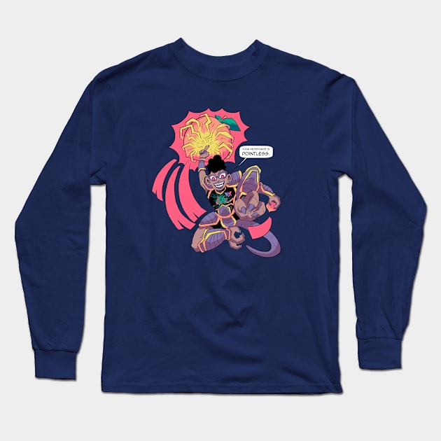 Lord Peacha Long Sleeve T-Shirt by ViewUnity Gaming